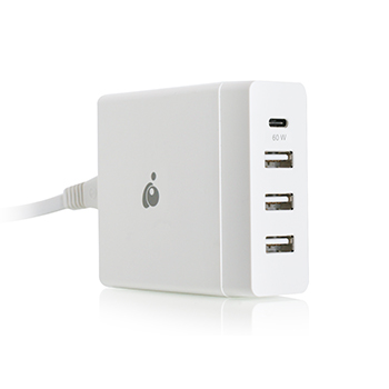 IOGear USB-C 72W 4-Port Charger